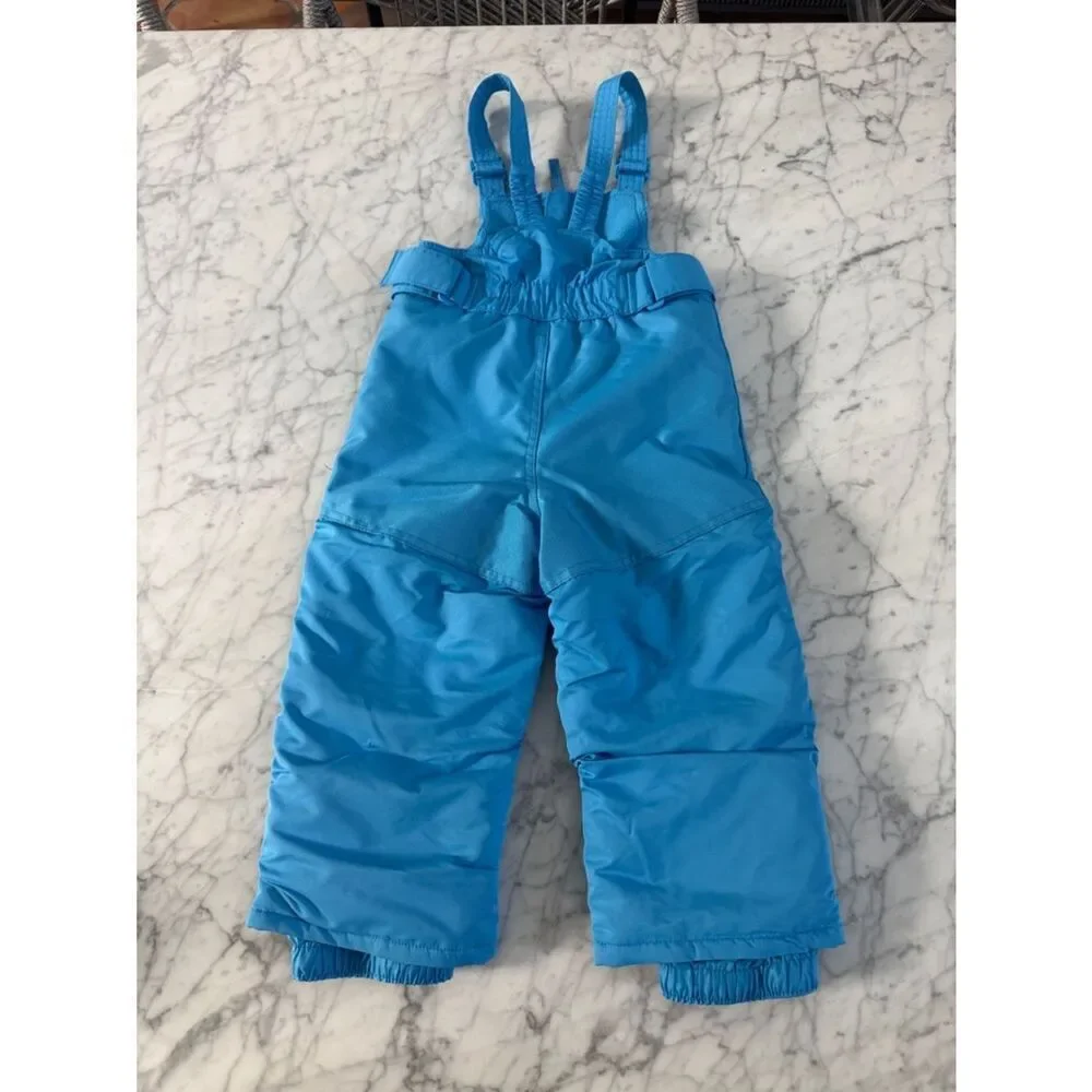 Cat & Jack Kids Snow Bibs Blue Size 2T Blue NWOT